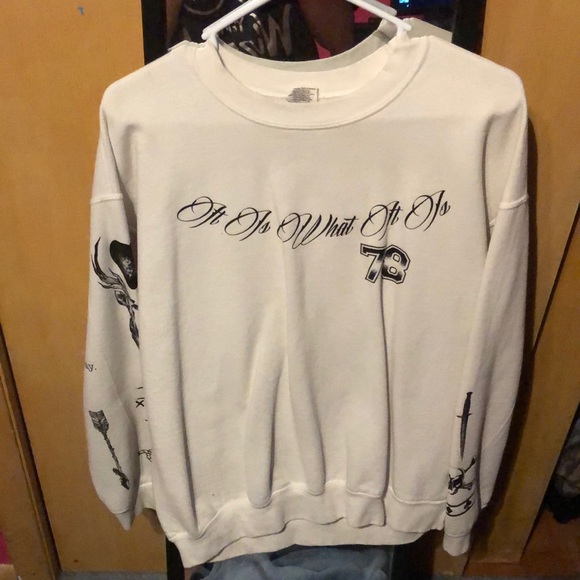 Tops Louis Tomlinson Tattoo Sweatshirt Poshmark